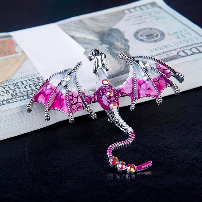 3D Dragon Eye Embossed Journal,Resin Engraving Notebook,Dnd notebook for Dragon Lovers ，Blank Paper,Hardcover Travel Notepad for Writing,Sketchbook,Collection,Gift,Decoration A4 and A5 Size (A5-Rose with brooch)