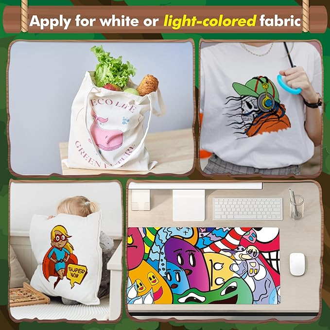 Koala Sublimation Paper 150 sheets 8.5x11 inches for Heat Transfer DIY Gift Compatible with Inkjet Sublimation Printer 105gsm