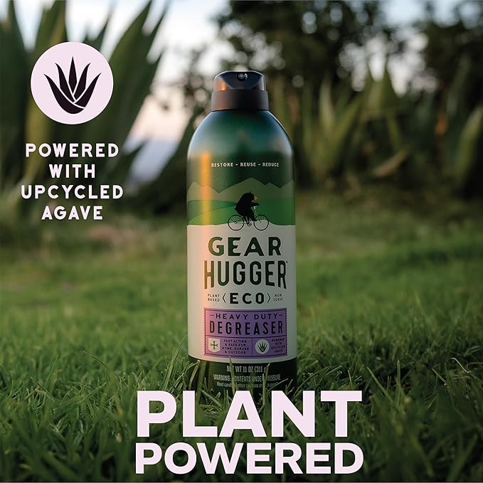Gear Hugger Degreaser - Eco-Friendly (11 oz, Pack of 3), Degreaser Cleaner Spray - Oven Cleaner, Grill Cleaner & Brake Cleaner, Dissolves Grease & Grime - Plant-Based, No Petroleum, Non-Toxic, No PTFE