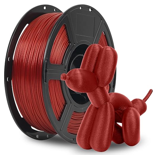 FLASHFORGE Rapid PLA Filament 1.75mm Aurora Red, 500mm/s High Speed Printing, 3D Printer Filament 1kg Spool, Dimensional Accuracy +/- 0.02mm, Enjoy Exceptional Print Quality