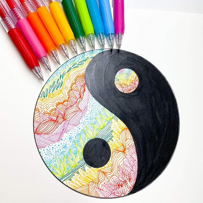 Zebra Pen Sarasa Clip Recycled Retractable Gel Pen, Bold Point, 1.0mm, Black Ink, 75% Recycled, 12-Pack (48810)