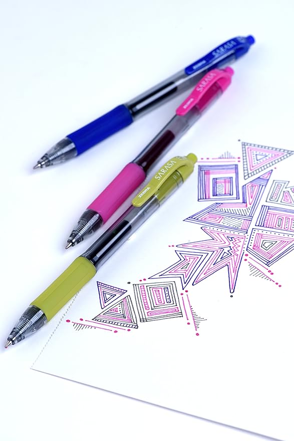 Zebra Pen LV-Style Gel Ink Pen Refill, 2-Pack Blue Ink, 0.7mm Medium Point, Smooth Writing, Fits Select Zebra Gel Pens (87022)