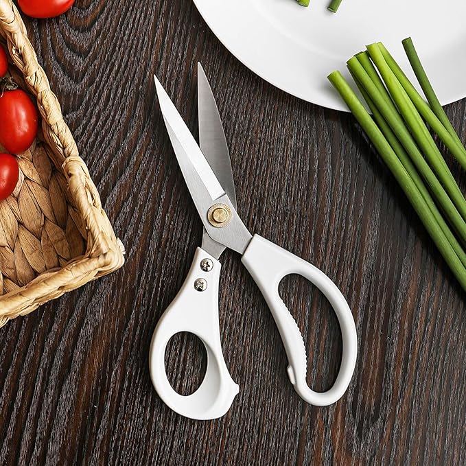 Professional Kitchen Shears,Multi Purpose Scissors - Premium Heavy Duty Shears Ultra Sharp Stainless Steel Shear(2 Pack)