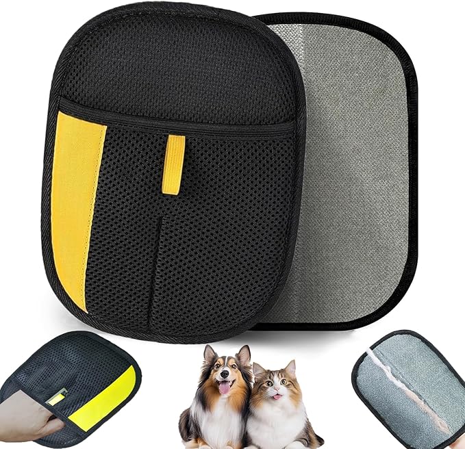 Mejreiik Pet Hair Removal Glove,Magic Brush Pet Hair,electrostatic pet Hair Remover Glove,Laundry/Couch/Carpet/Car Seat for 2025 New Reusable Magic Brush Cat & Dog Remover Tool