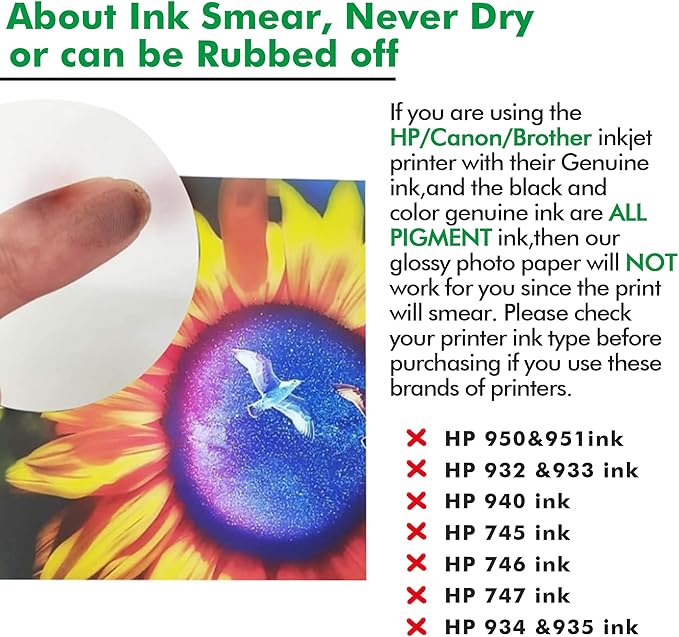 Koala Brochure Paper Double Side Glossy for Printing Photo 13X19 Inches 100 Sheets Compatible with Inkjet Printer 42LB