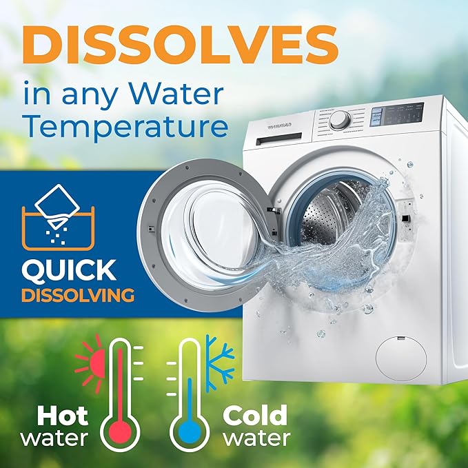 Gull Living Laundry Detergent Sheets For Travel - Eco-Friendly, Plant-Based Hypoallergenic Laundry detergent - Dissolves Quickly, Removes Stains & Odors - Laundry Soap Sheets - Fragrance Free 60 Loads