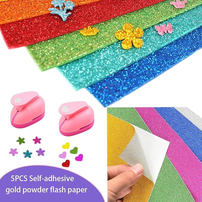 150 Pcs Card Making Supplies For Adults Kids,DIY Card Making Kit with Cutting Mat,Control Knife,Hole Punch,Blank Greeting Cards and Envelopes-Giftable DIY Greeting Card Set-Happy Birthday Christmas