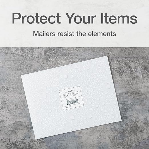 Columbian Self-Seal Mailers, Self-Sealing Envelopes, Made with DuPont Tyvek Material, 14 lb., Puncture, Tear and Moisture Resistant, White, 9" x 12", 100 per Box (1016969)