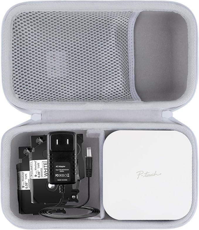 Storage Case Compatible with Brother P-Touch Cube Color PTP300BT Smartphone Label Maker