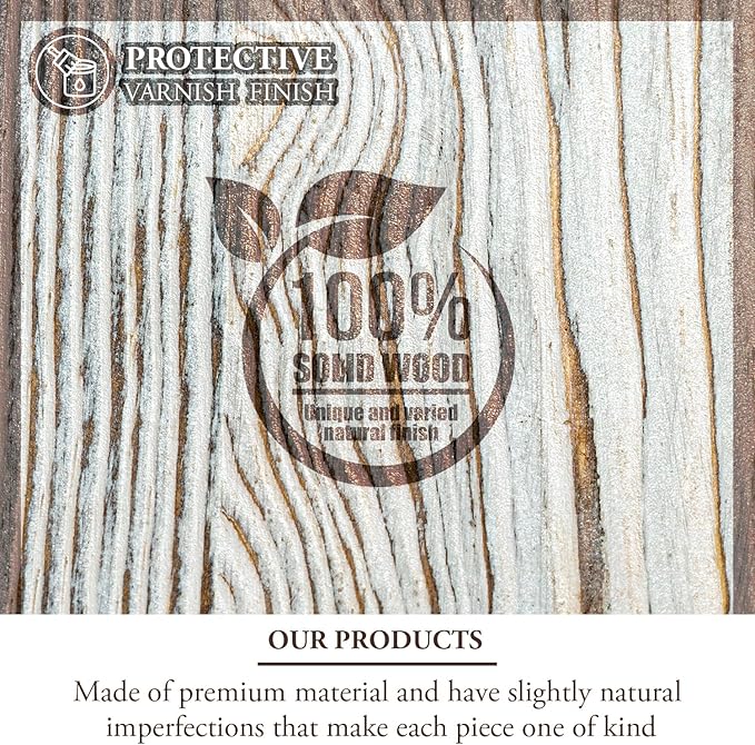 MyGift Decorative Bookends with Pencil Cup, Shabby Weathered White Washed Wood Bookends, Desktop Book Ends with Pen Holder Stationery Storage Bins for Home Office, Classroom, Dorm Room