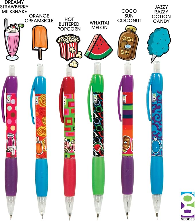 Raymond Geddes Scent-Sibles Mechanical Pencils (Pack of 96)