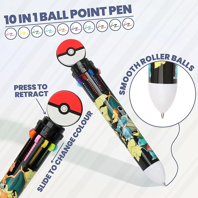 Pokemon Journal Set for Kids Teens Diary with Lock or Notebook with Pen Secret Diary School Supplies Pikachu Cute Stuff Gifts for Kids(Multi Notebook Set)