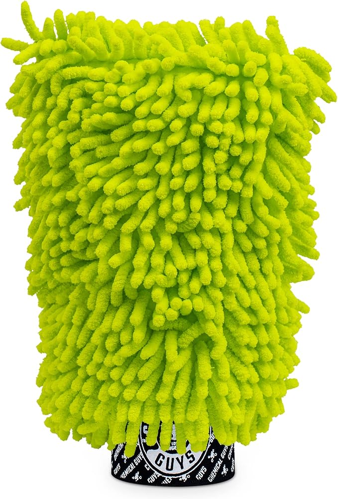 Chemical Guys Premium Microfiber Towel and Scratch-Free Microfiber Wash Mitt Bundle (6-Pack)