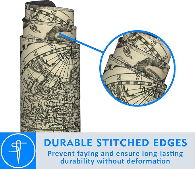 Ancient World Map Extended Large Mouse Pad,Large Gaming Mouse Pad,Extended Big Desk Mat Keyboard Pad,Waterproof Non-Slip Desk Mat for Home Office and Gaming 35.4x15.7 Inch