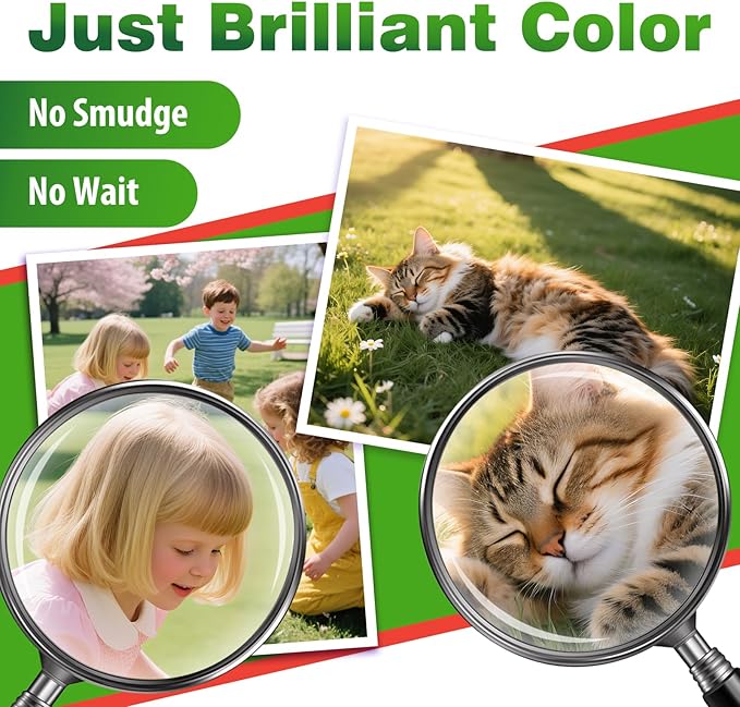 40 Sheets glossy Photo Paper Coated 8.5x11 180Gsm 49lbs 8.5Mil For Inkjet and Laser Printer Uinkit (8.5x11x40)