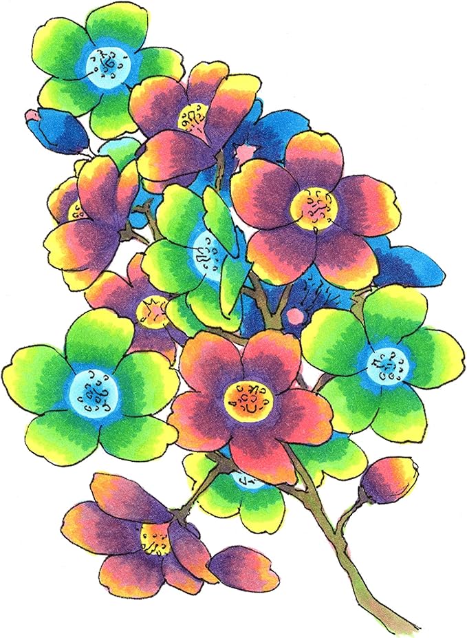 Copic Ciao, Alcohol Markers, 6 Colors Dual Brush Tip Art Marker for Adults/Teen Artists & Creators, Permanent Blendable Sketch Markers for Coloring Drawing & Illustration Art - Bright Color Set