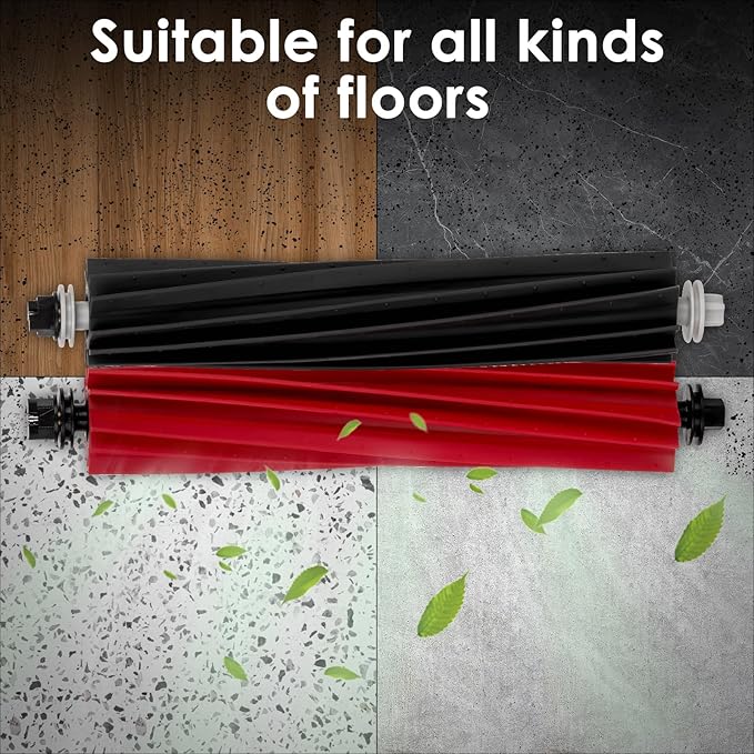 (20 Pack) Q5 Pro+ Q5 Pro Plus Accessories Replacement Parts for Roborock Q5 Pro Plus, Q5 Pro+, Q8 Max, Q8 Max+ Robot Vacuum, 4 Roller Brushes, 4 HEPA Filters, 4 Side Brushes, 4 Dust bags, 4 Mop Pads