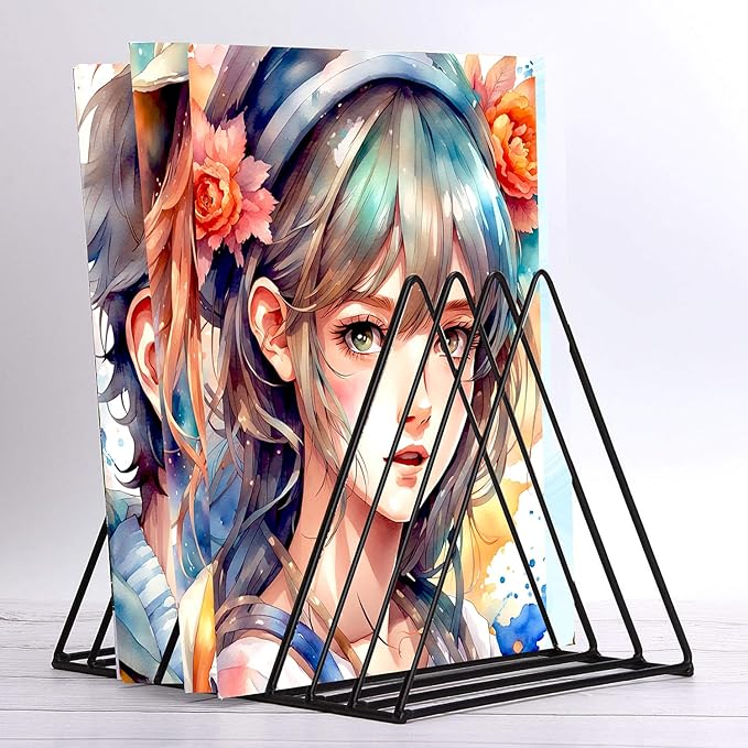 PARTH IMPEX 12 Pack Decorative File Folders, 1/3 Cut Tab with Assorted Positions, Letter Size Paper Holders (9.75” x 11.75”) Matte Finish Laminated for Office School Work - Anime Design