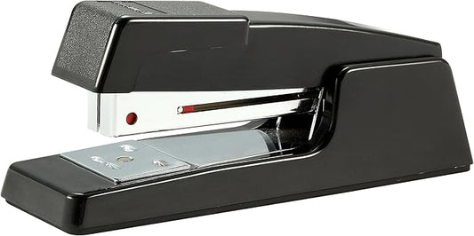 Bostitch Office B400 Executive Compact Stapler, 20 Sheet Capacity, Durable, Metal Design, Opens for Tacking, Dual Clinch, Half-Strip, Black