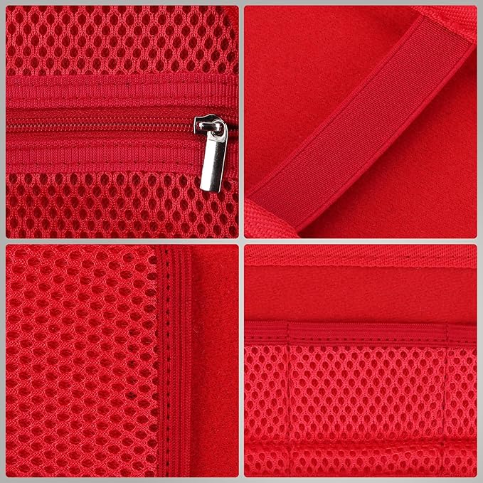 Storage Case Compatible with Texas Ti-84 Plus CE/TI-84 Plus/TI-Nspire CX II CAS/TI-Nspire CX II/TI-83 Plus/TI-89 Titanium/TI-85/TI-86 Calculator (Red)