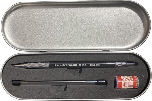 new type propelling pencil silverpoint silver needle pen stylus automatic mechanical pencil for silverpoint sketch paper