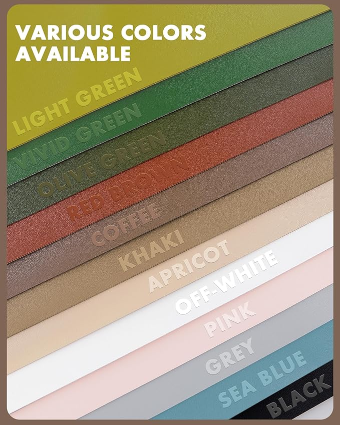 YSAGi Double-Sided Desk Pad, 35.4"x17"Leather Desk Mat, Eco Cork Desk Pad Protector,Large Mouse Pad,Waterproof Desk Blotter for Office/Home(Grey)