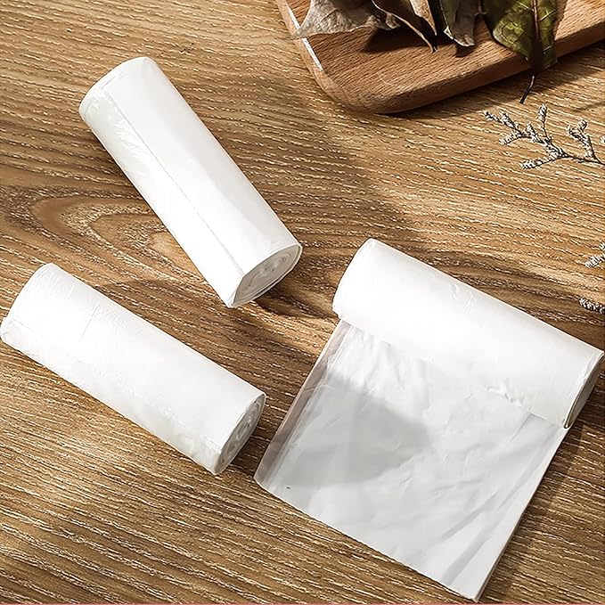CHARMOUNT 4 Gallon Trash Bag - Unscented 4 Gallon Garbage Bags for Bathroom, Kitchen, Bedroom, 105 Count (15 Liter) …