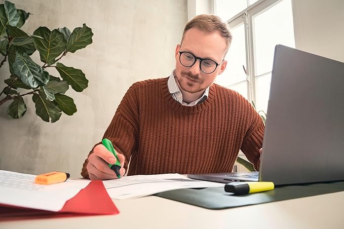 STABILO Highlighter BOSS ORIGINAL - Pack of 4 - Yellow