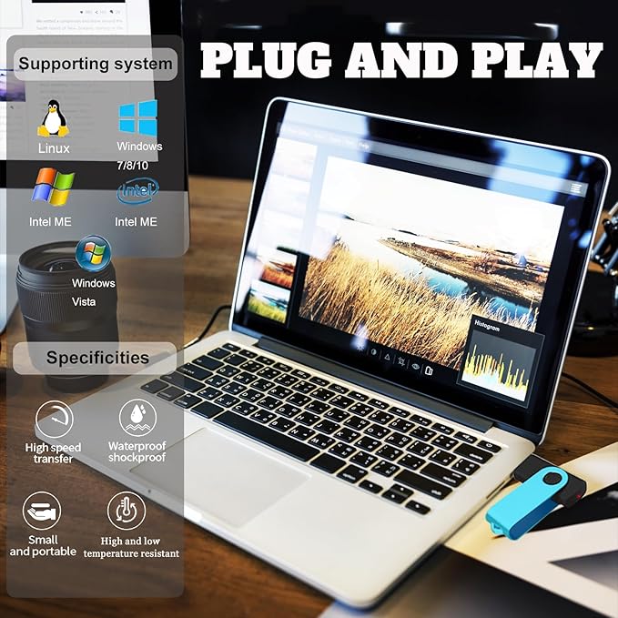 2GB USB Flash Drives 20 Pack 2 GB Thumb Drive TATMOHIK 2.0 USB Drives Bulk 2GB Swivel Design Flash Drive Pack with LED Indicator 2 Gig Jump Drive Pack, USB Stick, Memory Stick, Pen Drive, Mixed Color