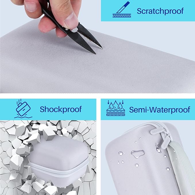 Storage Case Compatible with Brother P-Touch Cube Color PTP300BT Smartphone Label Maker