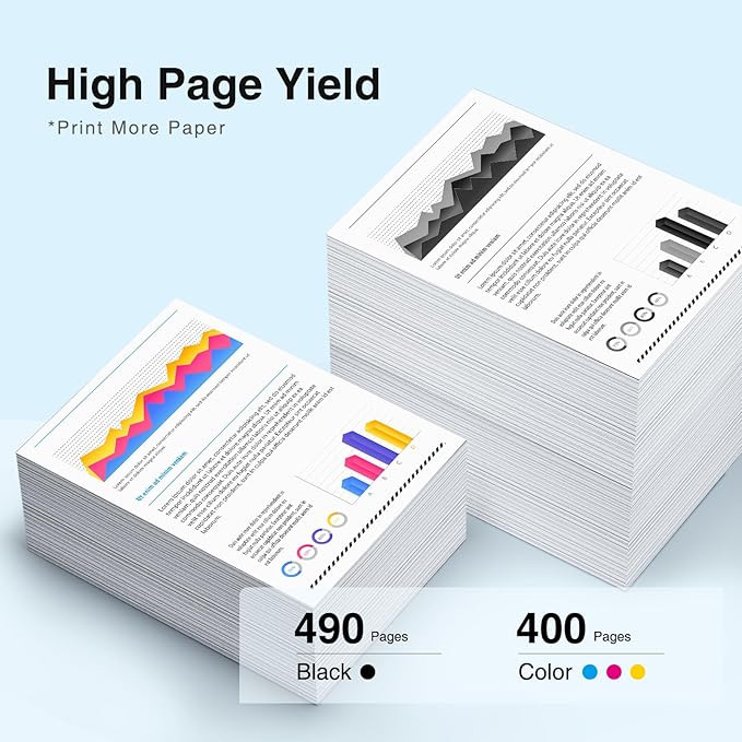 PGI-220 CLI-221 Ink Cartridge(20-Packs) Compatible Replacement for Canon 220 221 Ink Cartridges Work with MX870 MX860 MP560 MP640 MP620 MP980 Printer