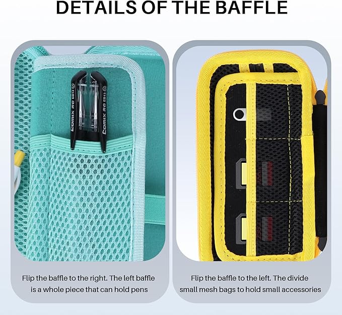 Hard Case Replacement for Texas Instruments TI-84 Plus CE/TI-84 Plus/TI-Nspire CX II CAS/TI-Nspire CX II/TI-83 Plus/TI-89 Titanium/TI-85 / TI-86 Color Graphing Calculator (Sky Blue Case)