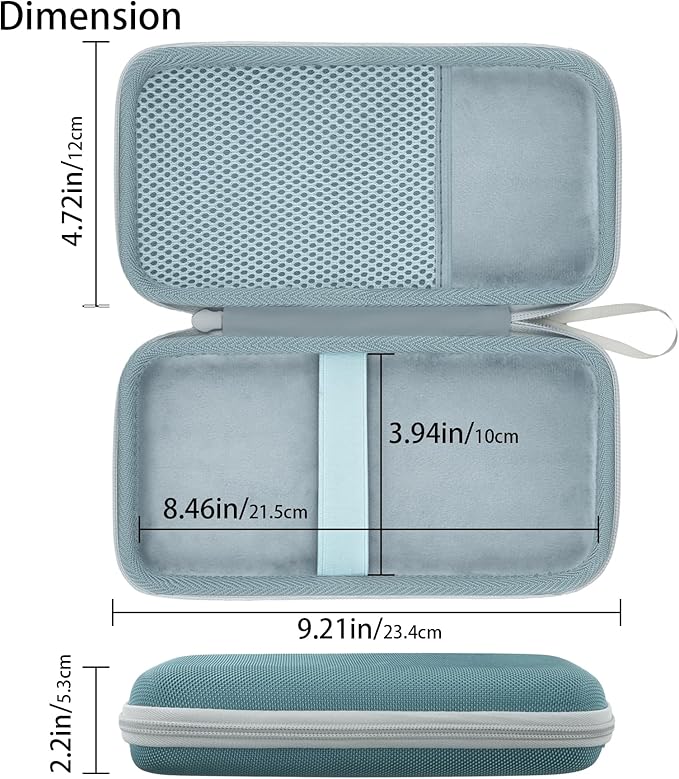co2CREA Carrying Case for Texas Instruments TI-84 Plus CE Python Enhanced/TI-84/TI-Nspire CX II CAS/TI-Nspire CX II/TI-83 Plus/TI-89 Titanium/TI-85/TI-86 Color Graphing Calculator, Fractal Frost Case