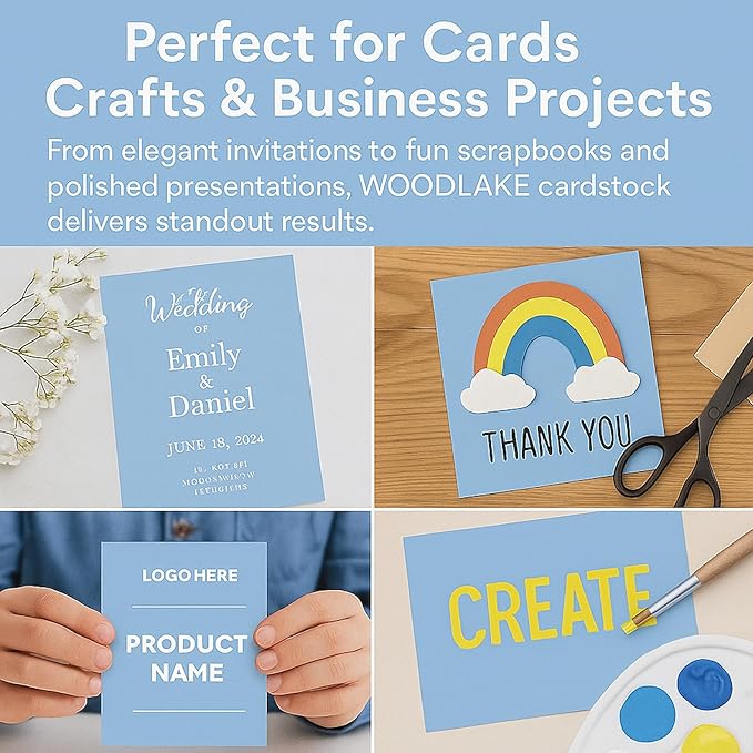 Veritas Pink Colored Cardstock, 8.5" x 11" Colored Copy paper, 110LB/199GSM Printer Paper, 100 Sheets, Colored Multi-Purpose Pink Paper, Made in USA