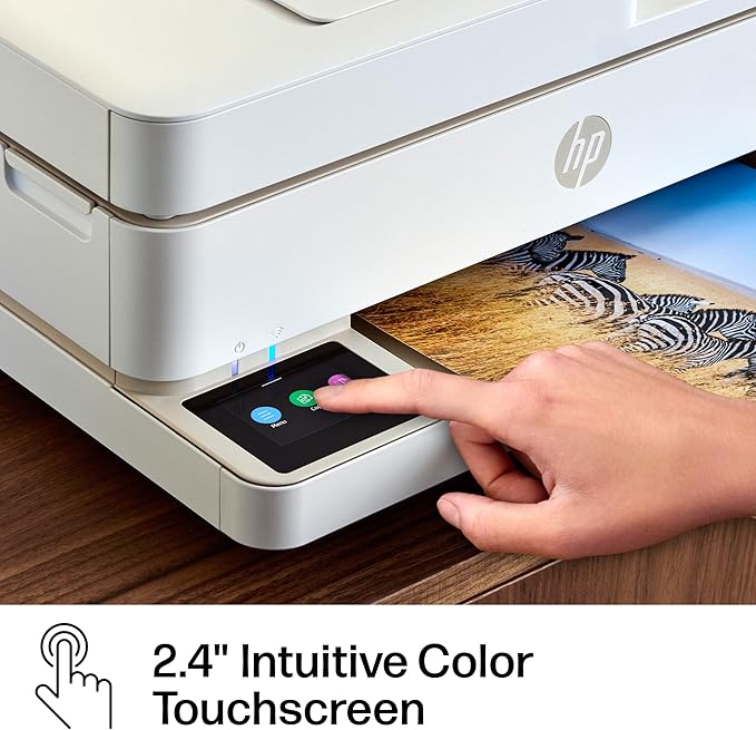 HP Envy 6555e Wireless All-in-One Color Inkjet Printer, Portobello, Print, scan, copy, Duplex printing Best-for-home, 3 month Instant Ink trial included, AI-enabled (714N5A)