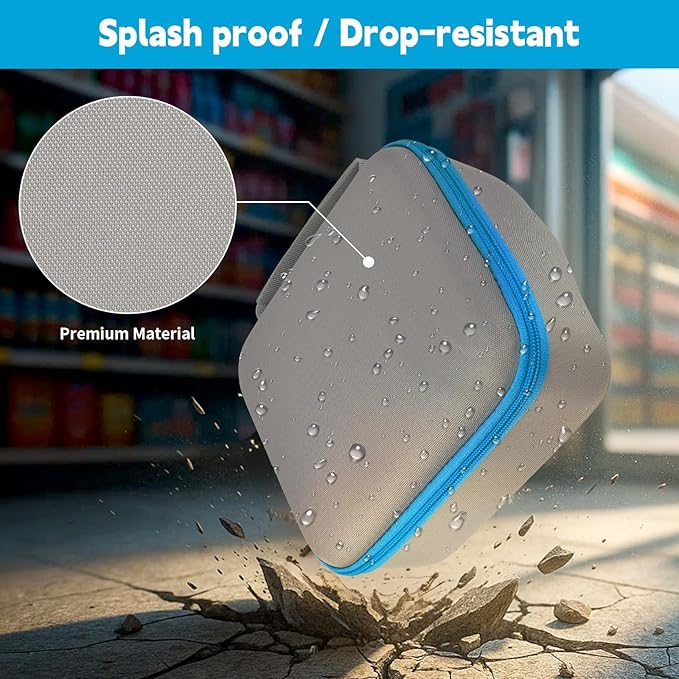 GWCASE Storage Case for Brother PT-N10 Personal Handheld Label Maker, Portable Carrying Holder Organizer for Label Tapes and Other Accessories（Bag Only）