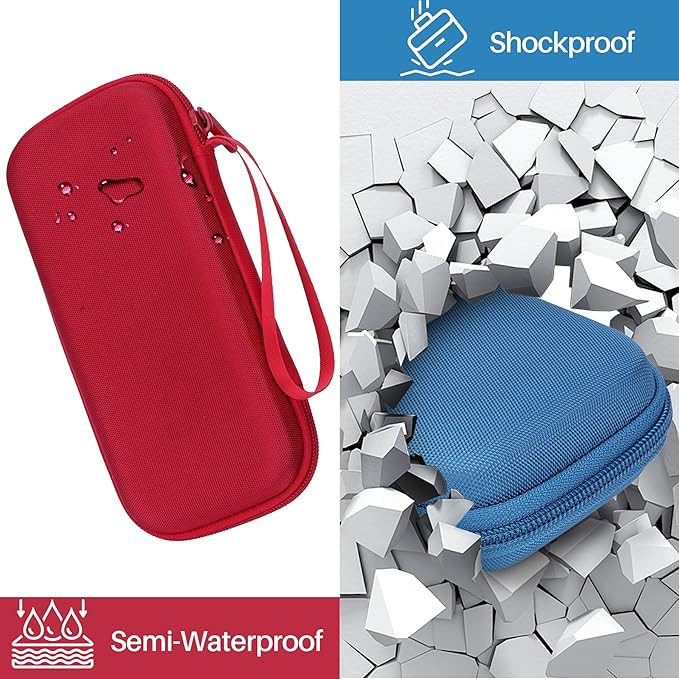 Hard Carry Case Compatible with Texas Instruments TI-30XIIS TI-30XS TI-30Xa TI-36X Pro Scientific Calculator (Blue Case Only)