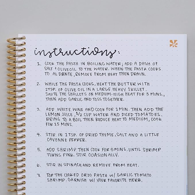 Erin Condren 8.5" X 11" Spiral Bound Dot Grid Journal Notebook - Playful Paisley, 5Mm Dot Grid, 160 Page Writing, Drawing & Art Notebook, 80Lb Thick Paper, Stickers Included