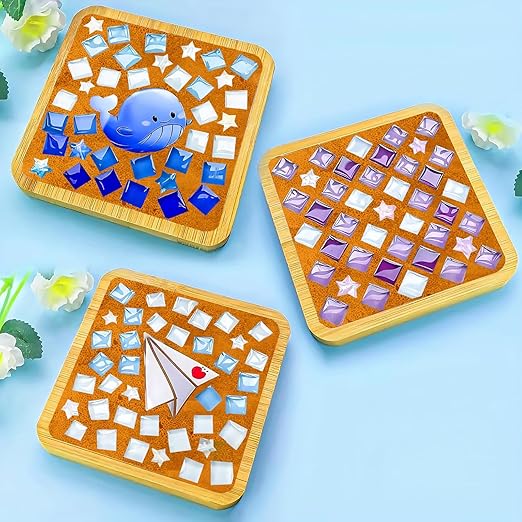 OOTDART Mosaic Crystal Grout, Mosaics Tile Tools, Mosaic Tile Accessories – Essential for Handmade Grouting and Perfect for DIY Craft Projects (Orange, 4.5oz)
