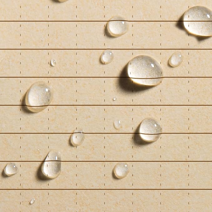 Rite in the Rain Weatherproof Top Spiral Notebook, 3” x 5”, Tan and Green Plaid Cover, Universal Pattern, 3 Pack (No. PL935T-3)