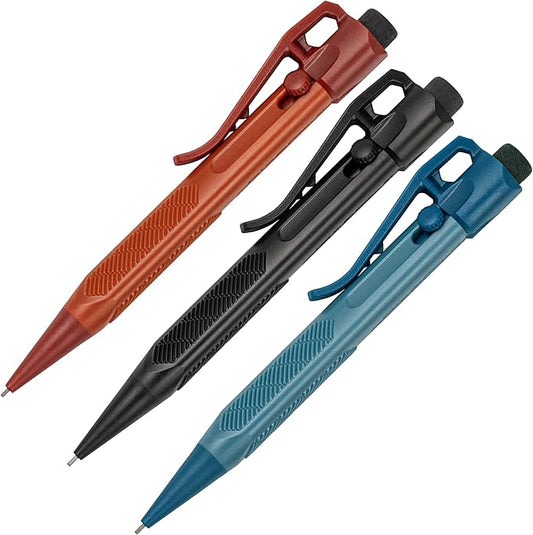 Rite in the Rain Durable Weatherproof Mini Slide-Click Mechanical Pencil, 3 Pack (No. ZED14)