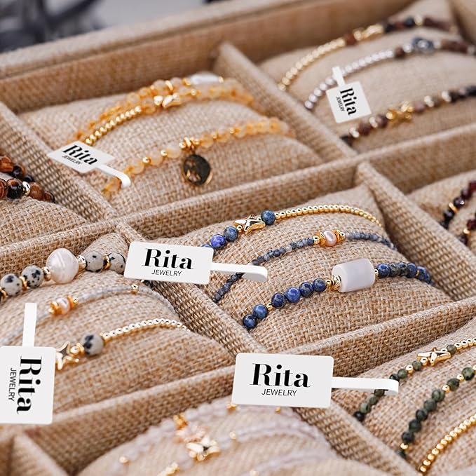 Phomemo m110 Thermal Labels, Jewerly Price Tag Labels Compatible with M100/M110/M250 Label Printer,Self-Adhesive Sticker Label for Cable,Black on White, (11/8" x 7/8"+13/4"), 100 pcs/Roll, 1-Pack