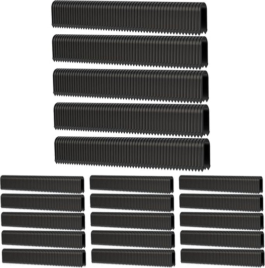 1100 Pcs PEX Pipe Staples for Foamboard Stapler, 1.65" Heat-Resistant Staples Compatible with 1" & 2" Foam Board, Jam-Free Magazine Loading Strips for PEX Staple Gun