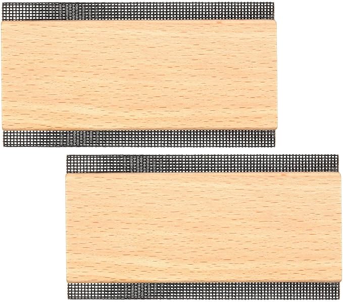 Boao 2 Pcs Wool Comb Laundry Sweater Cashmere Comb Removes Pills and Fuzz from Clothing Pill Remover for Scarves, Wool Coats, Pant Legs, Knits and Woolens