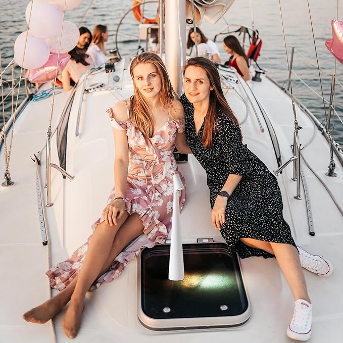 Cordless Small Table Lamps,3 Levels Brightness Portable Desk Lamp,Rechargeable Battery Lights for Outdoor, Restaurant, Bedside, Baby Night Light,Gifts(White)