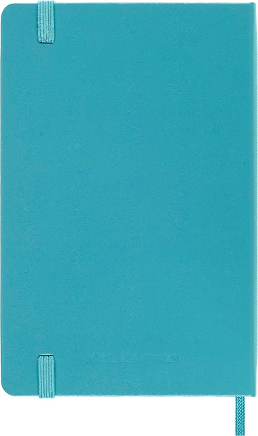 Moleskine Classic Notebook, Pocket, Ruled, Blue Reef, Hard Cover (3.5 x 5.5)