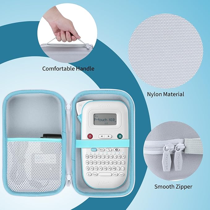 Case Compatible with Brother P-Touch PT-N10 Personal Handheld Label Maker (Case Only)