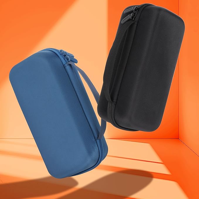 Storage Case Compatible with DYMO LetraTag 100H / 100H Plus Handheld Label Maker (Black Case)