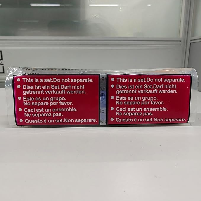 6-Pack Replace for Dymo Label Maker Refills D1 45013 a45013 S0720530, Black on White 1/2 Inch x 23Ft Used for Dymo LabelManager 160 420P 210D 280 360D PnP Label Maker, 12mm x 7m