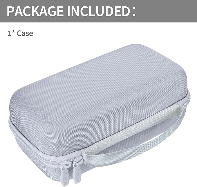 Case Compatible with Brother P-Touch PTH110 / PTH111 Pro / PTE110 Portable Monochrome Label Maker (White)